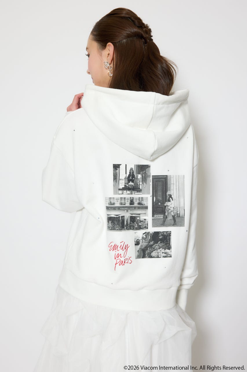 【Emily Paris】パーカー WHT FREE