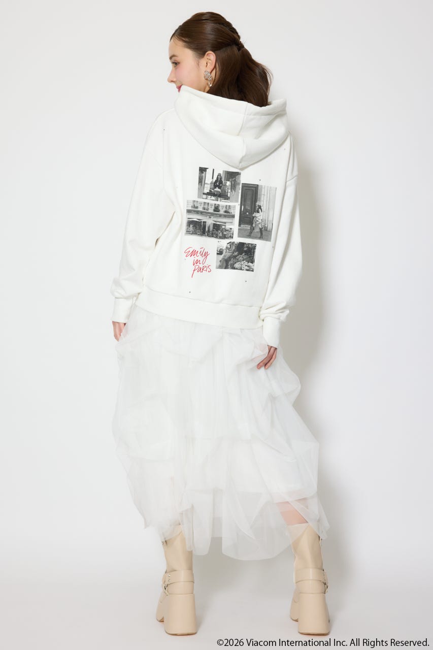 【Emily Paris】パーカー WHT FREE