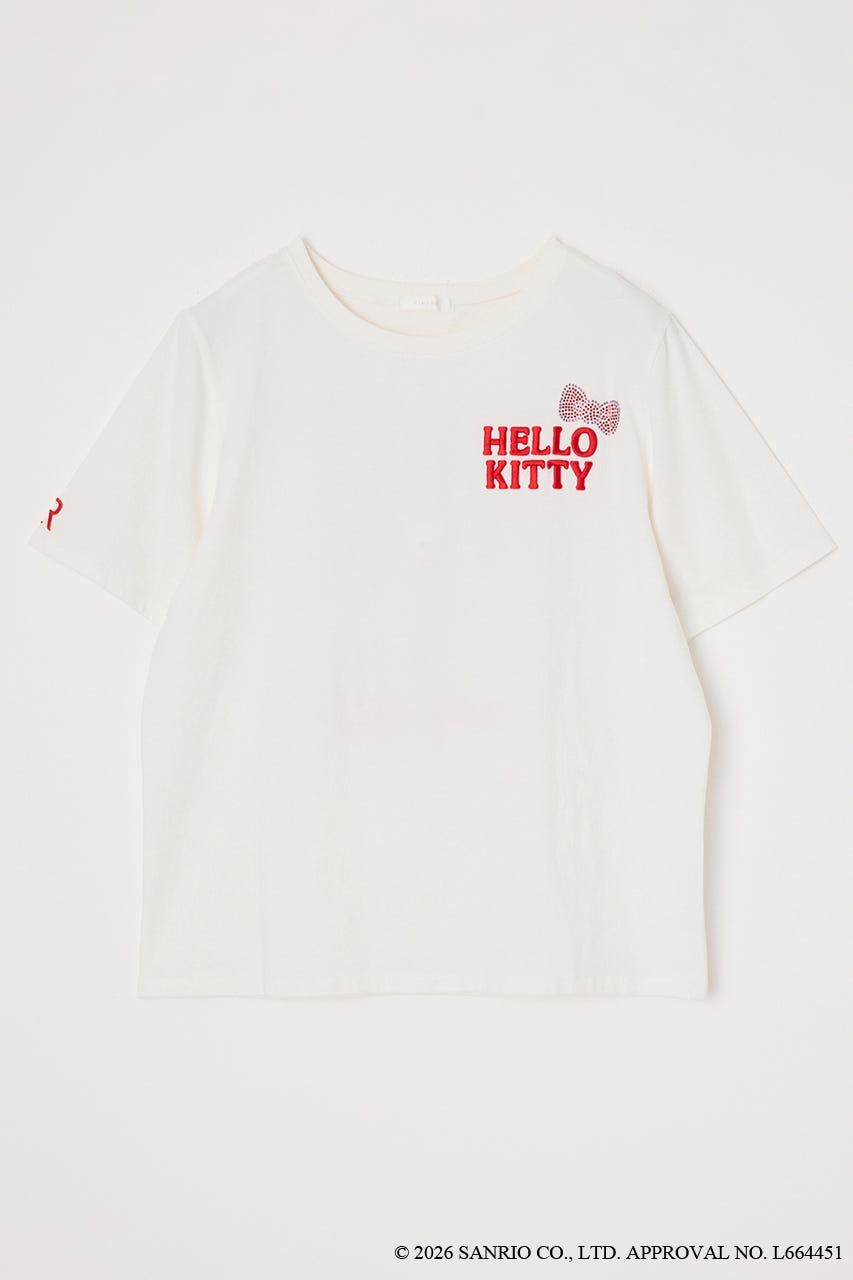 【HELLO KITTY】ビッグTシャツ BLK FREE