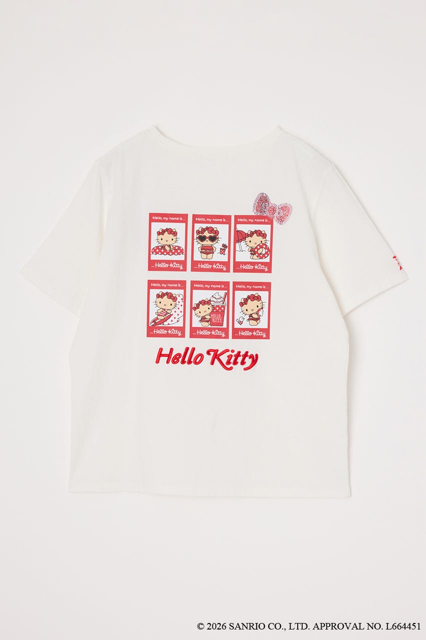 rienda | 【HELLO KITTY】ビッグTシャツ (Tシャツ・カットソー(半袖