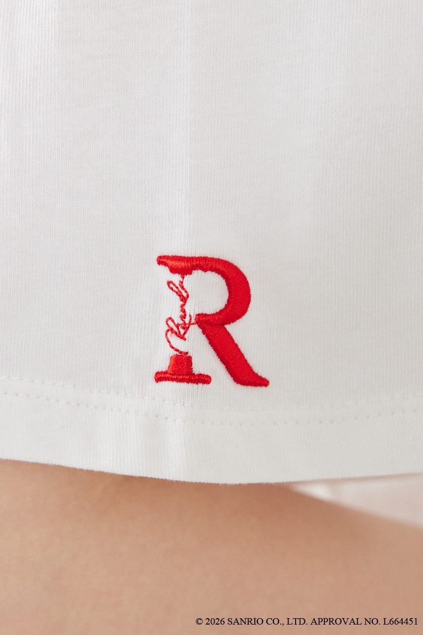 【HELLO KITTY】ビッグTシャツ WHT FREE
