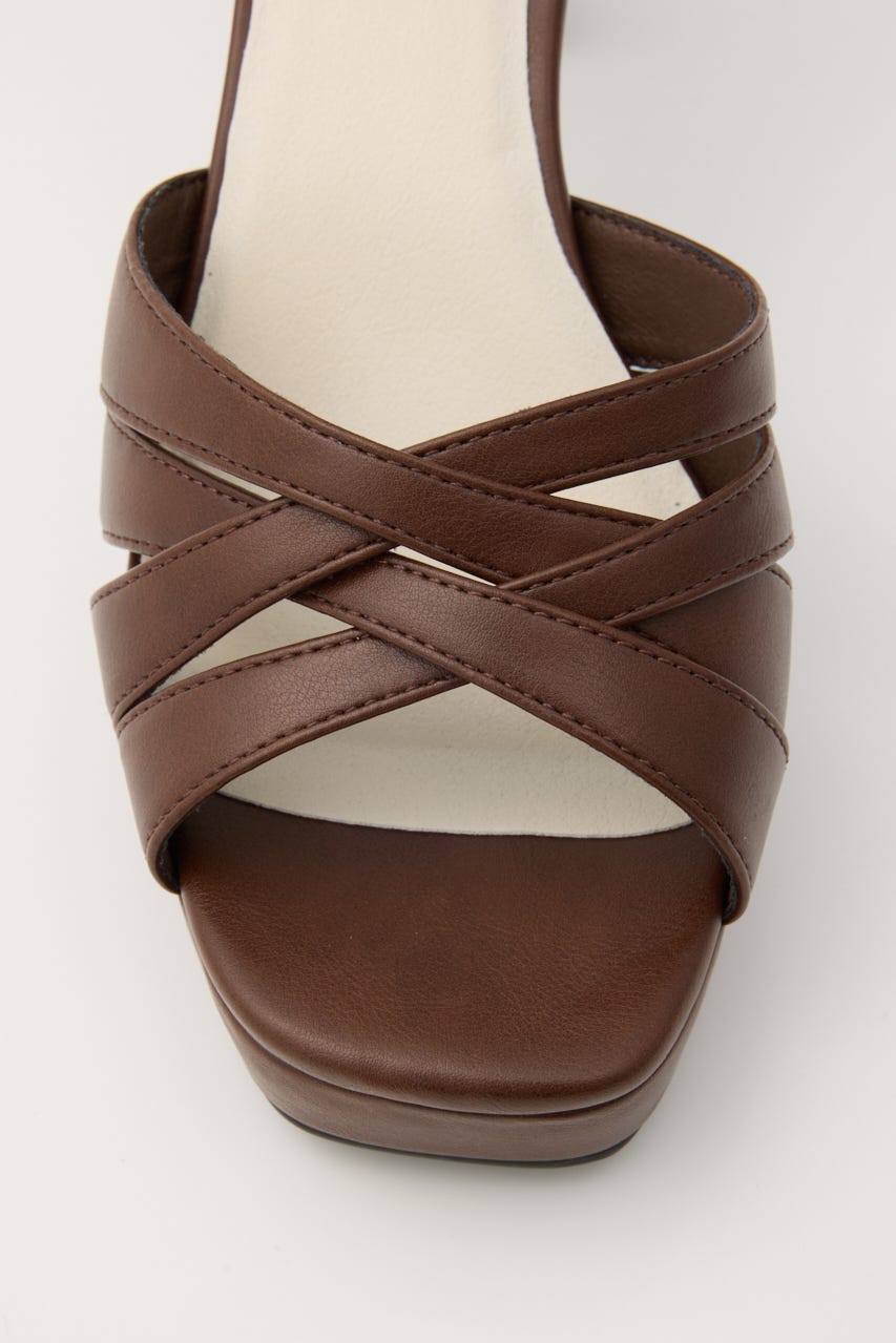 blendクロスサンダル BRN L