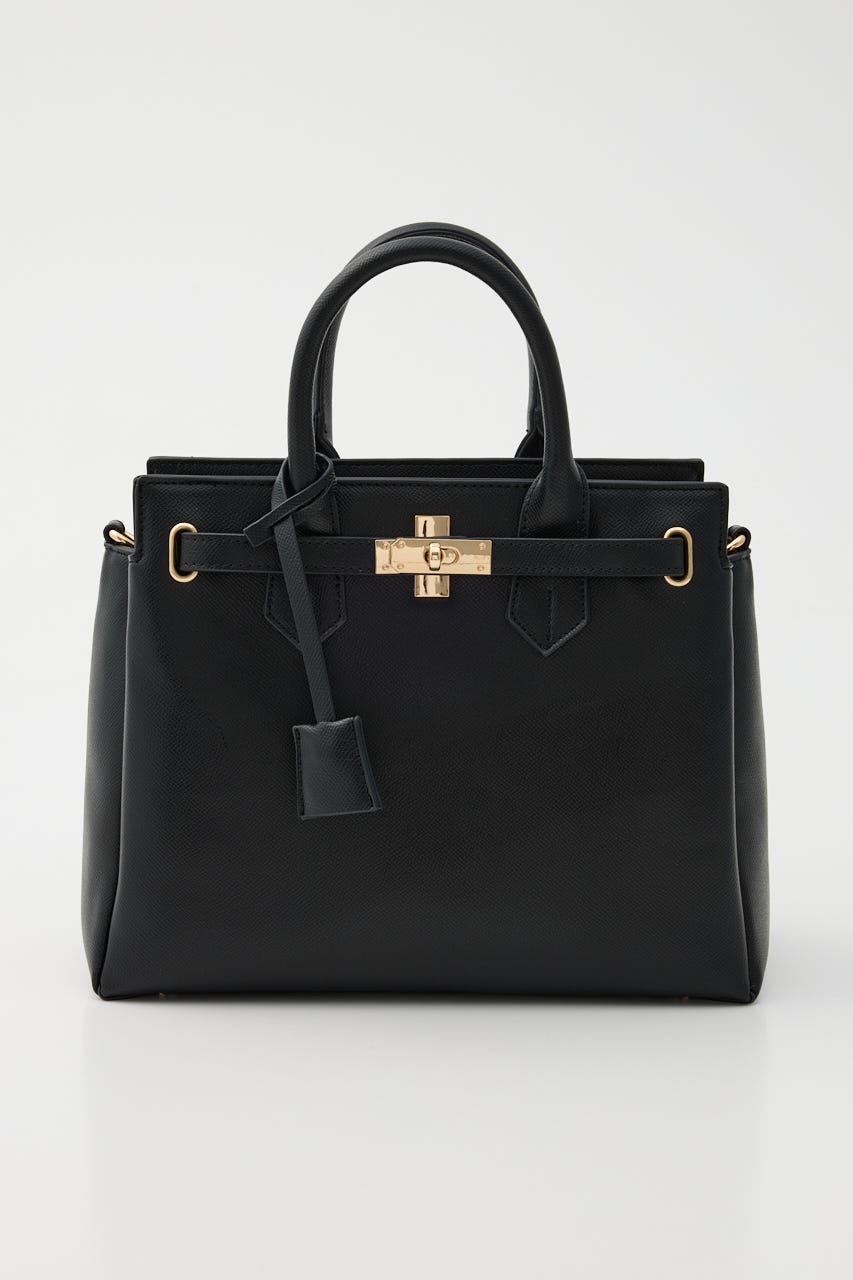 ベルトデザインカデナバッグ BLK FREE