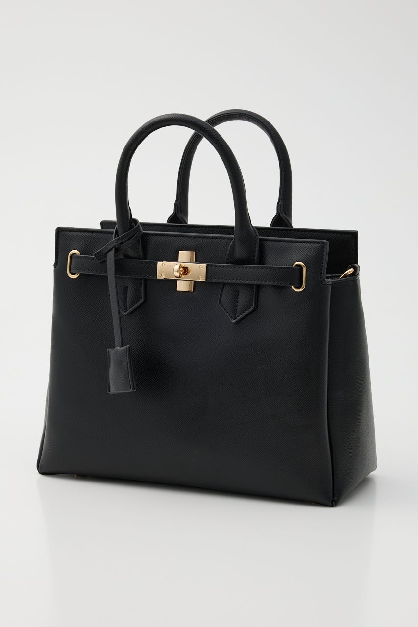 ベルトデザインカデナバッグ BLK FREE