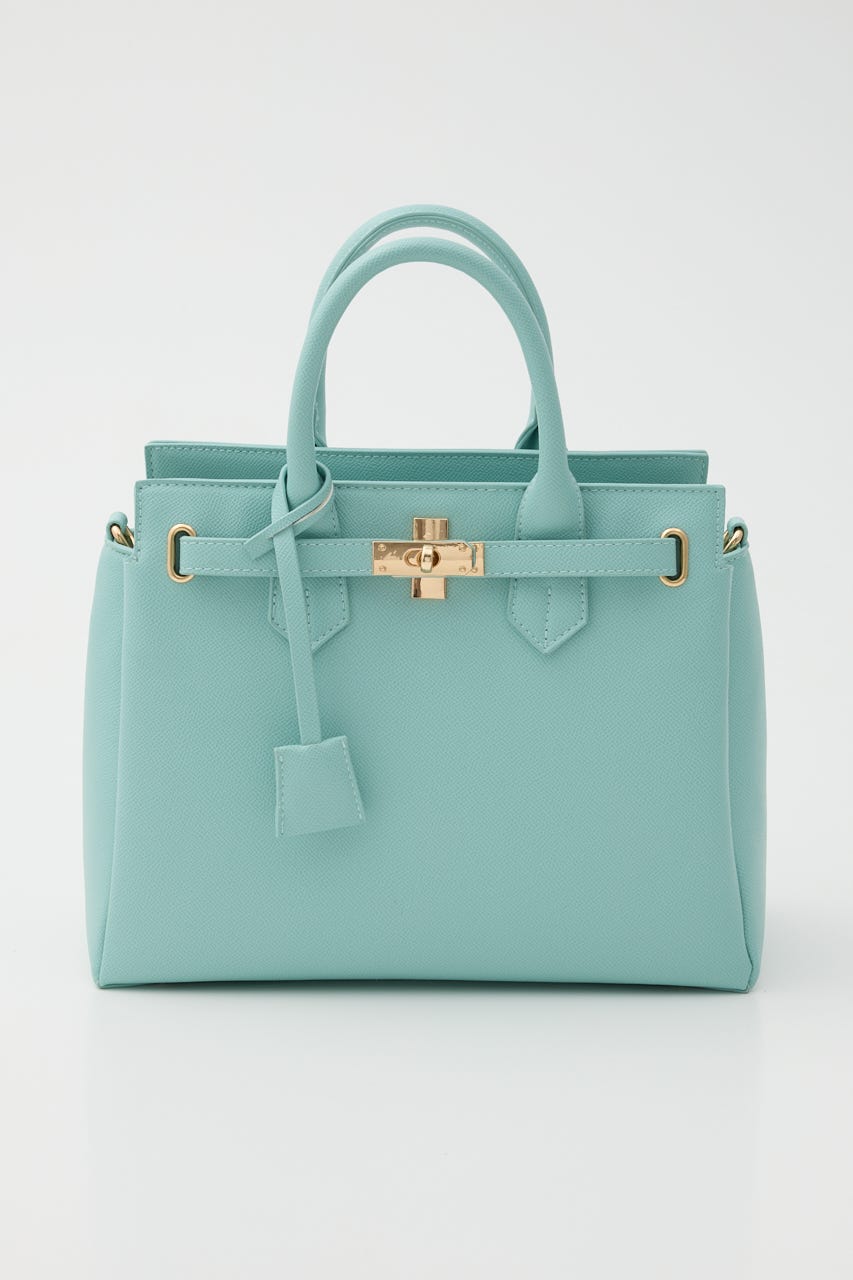 ベルトデザインカデナバッグ L/BLU FREE