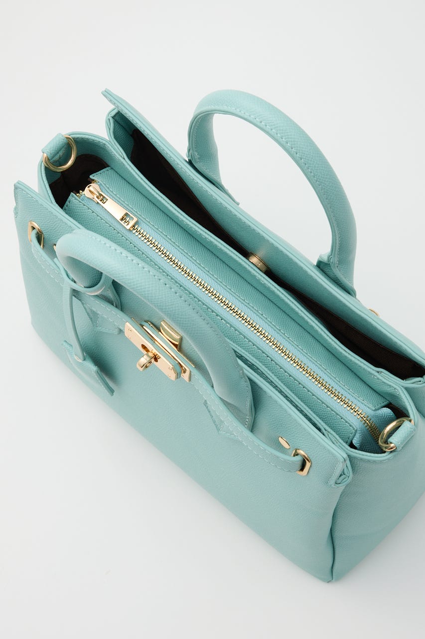 ベルトデザインカデナバッグ L/BLU FREE