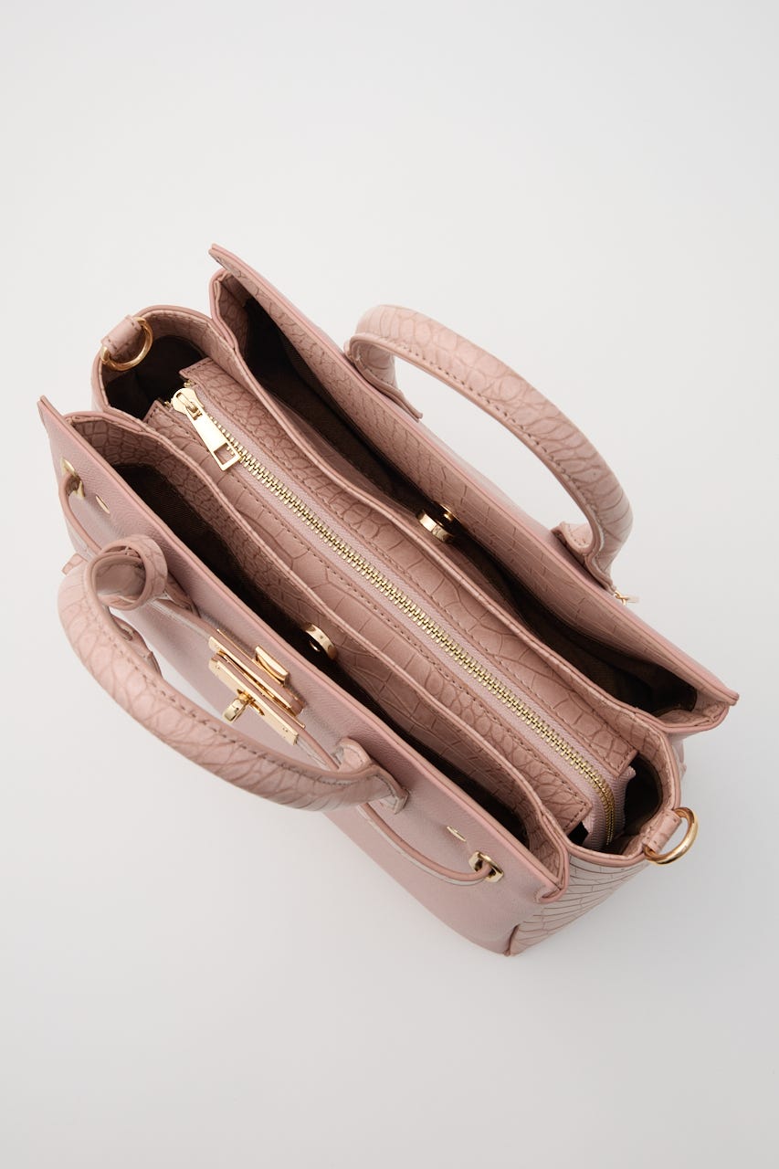 ベルトデザインカデナバッグ PNK FREE