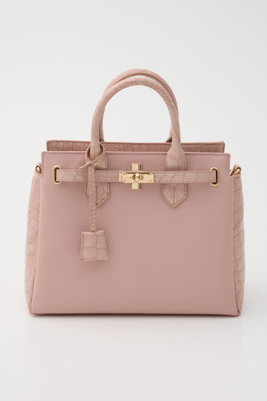 ベルトデザインカデナバッグ PNK FREE