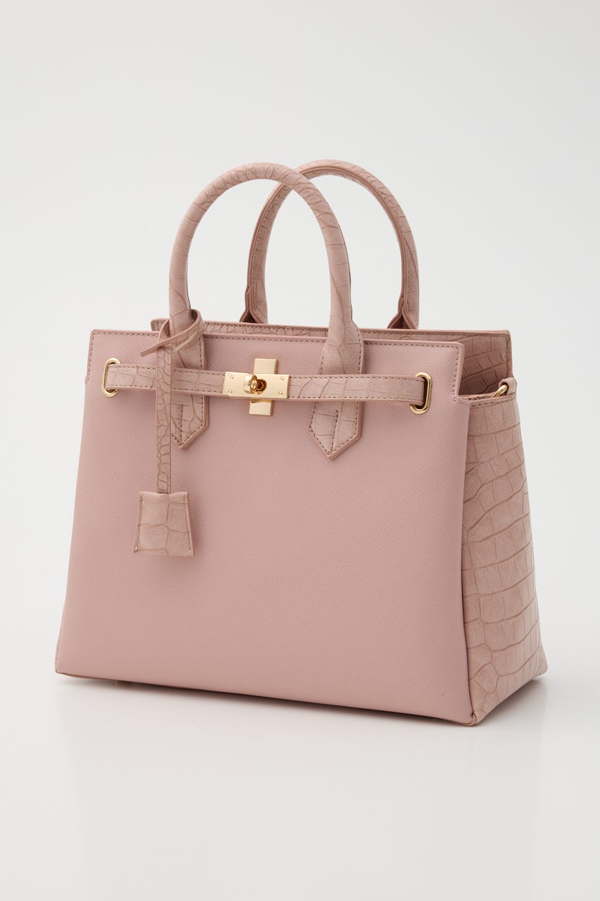 ベルトデザインカデナバッグ PNK FREE