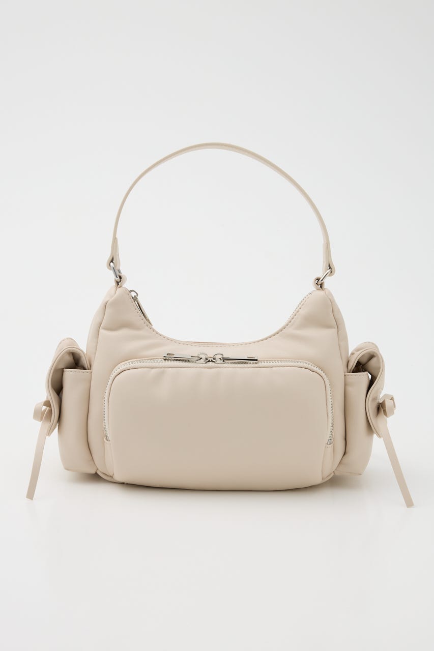 3ポケットミニリボンショルダーバッグ WHT FREE