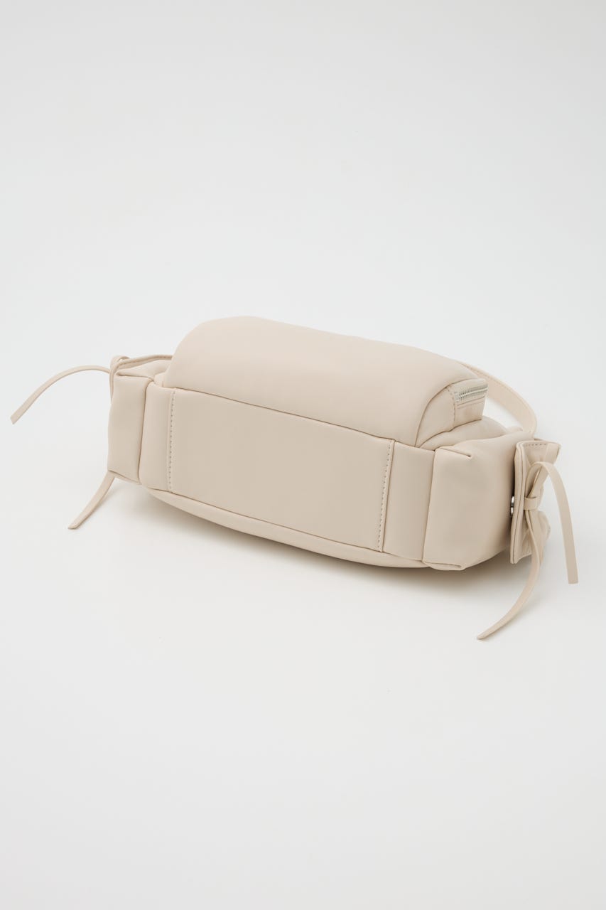 3ポケットミニリボンショルダーバッグ WHT FREE