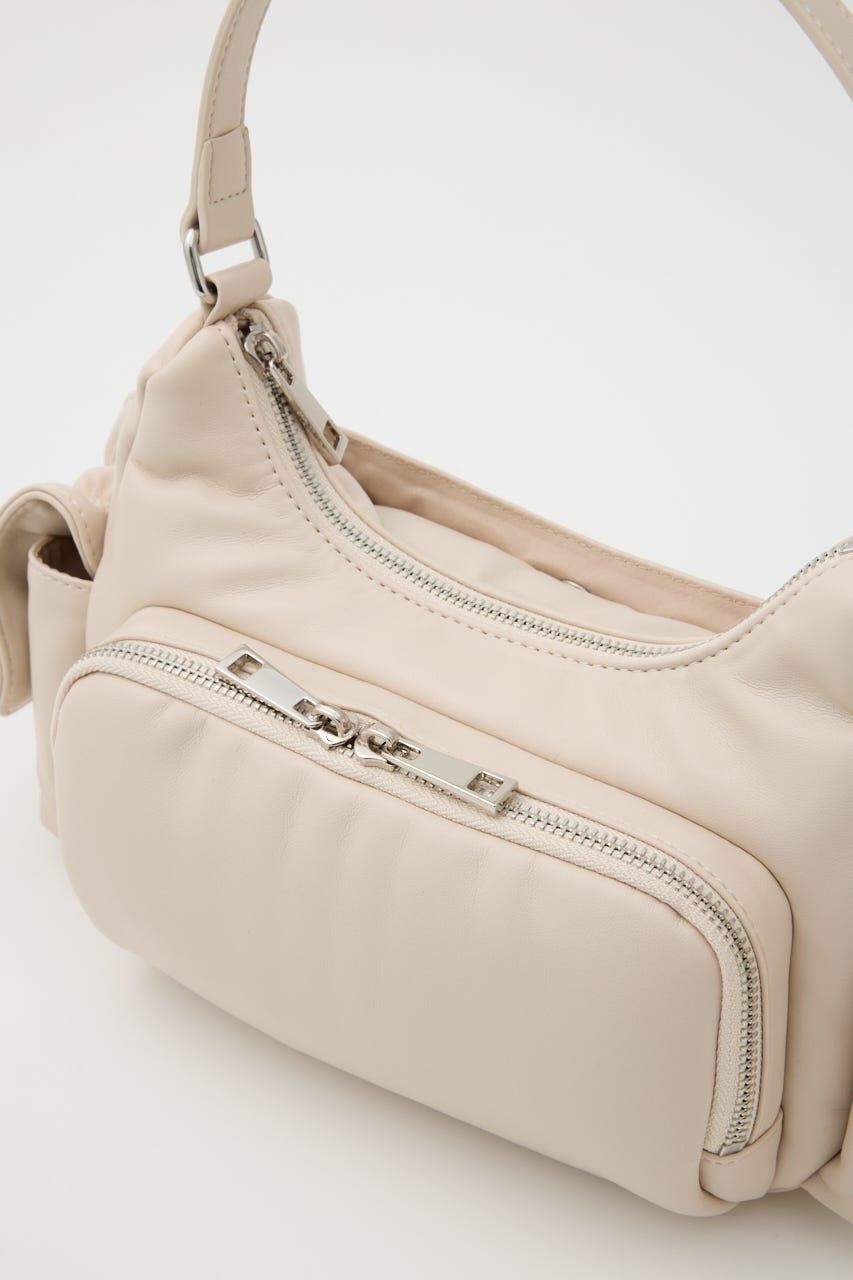 3ポケットミニリボンショルダーバッグ WHT FREE