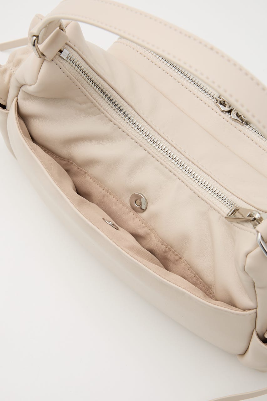 3ポケットミニリボンショルダーバッグ WHT FREE