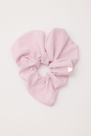 ハートモチーフシュシュ