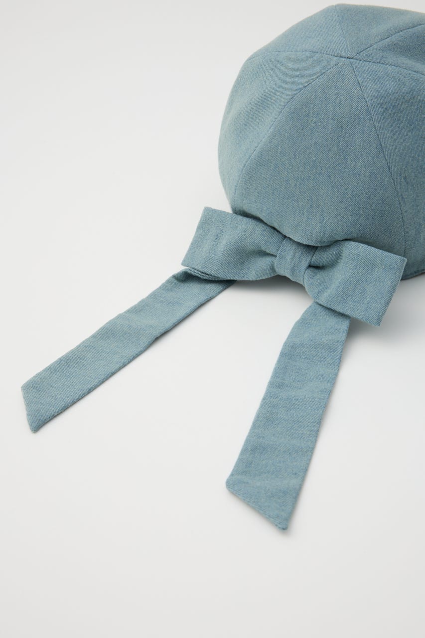 バックリボンRロゴキャップ BLU FREE