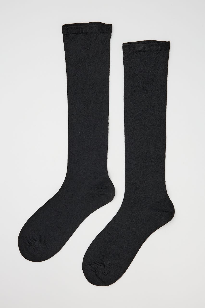 美ラメフィットソックス BLK FREE