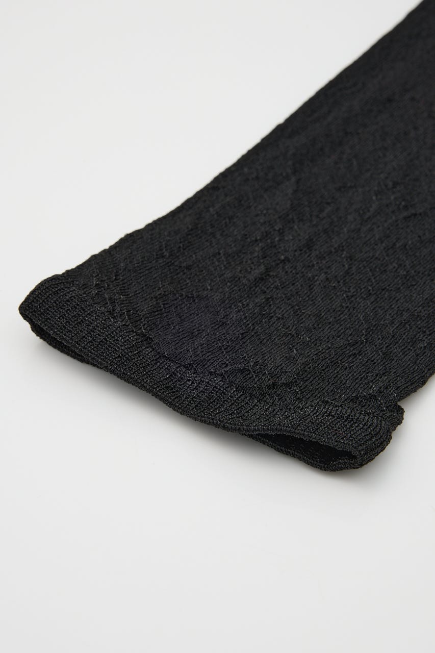 美ラメフィットソックス BLK FREE