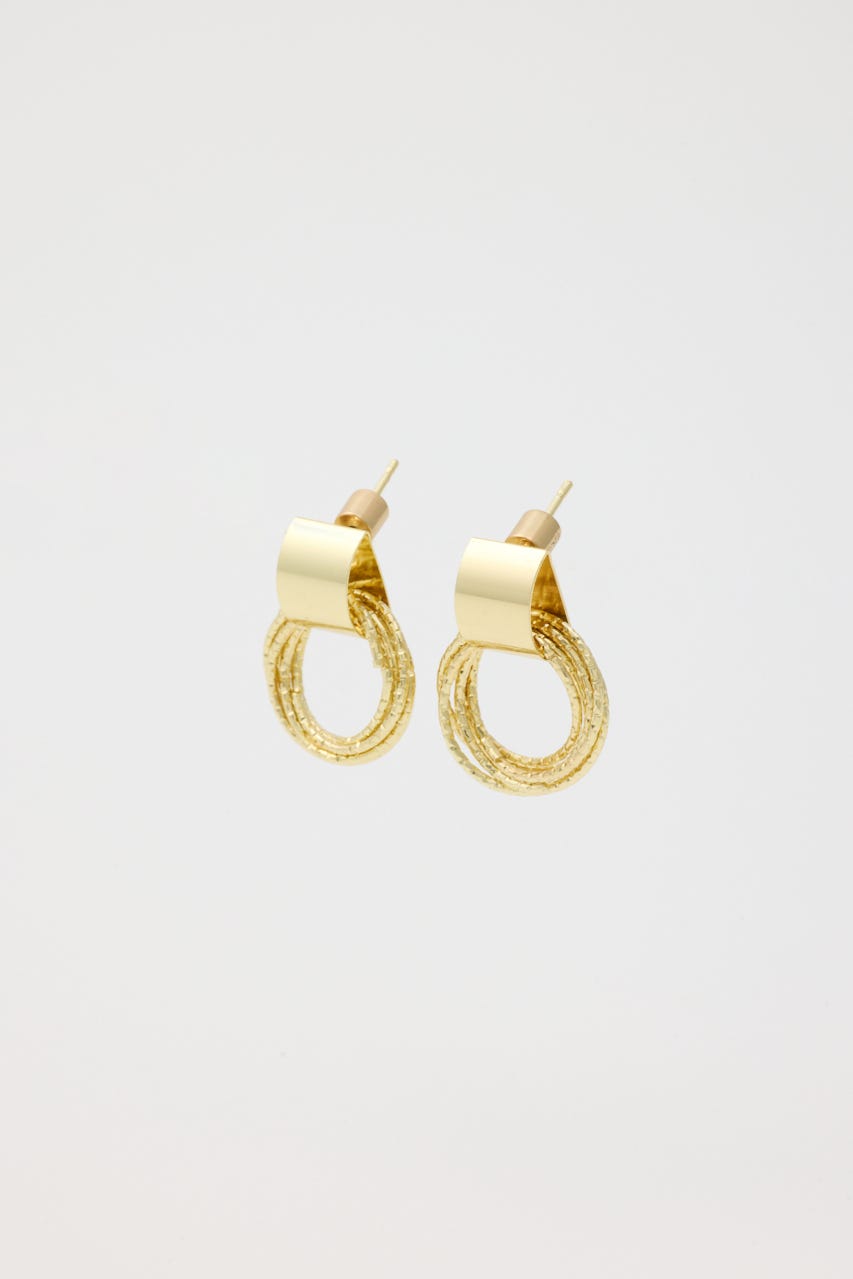 ファインループサークルピアス GLD FREE