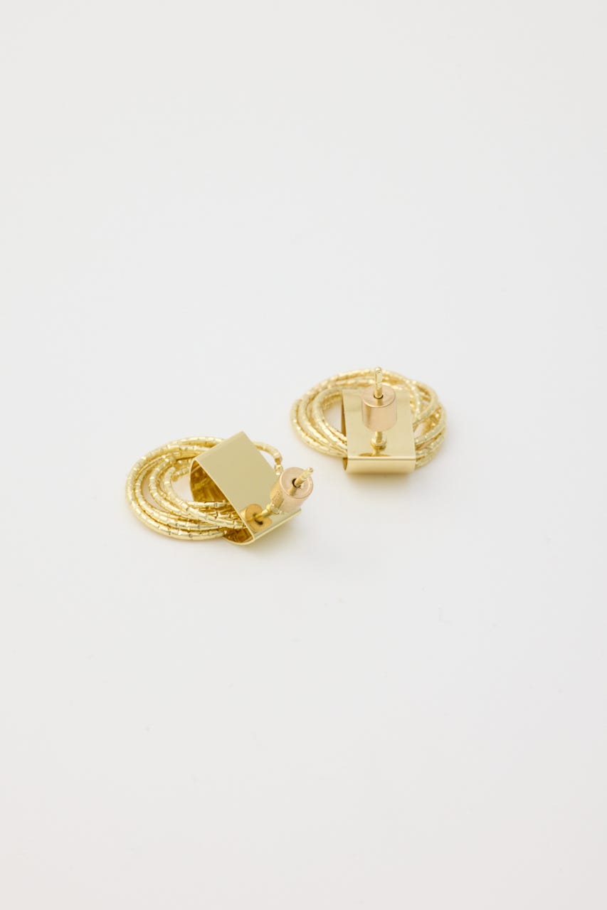 ファインループサークルピアス GLD FREE