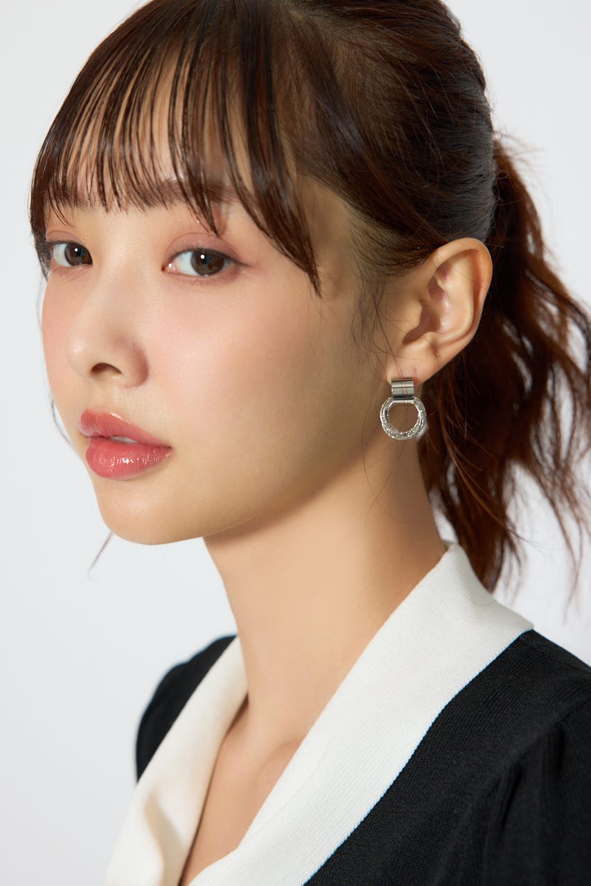 ファインループサークルピアス SLV FREE