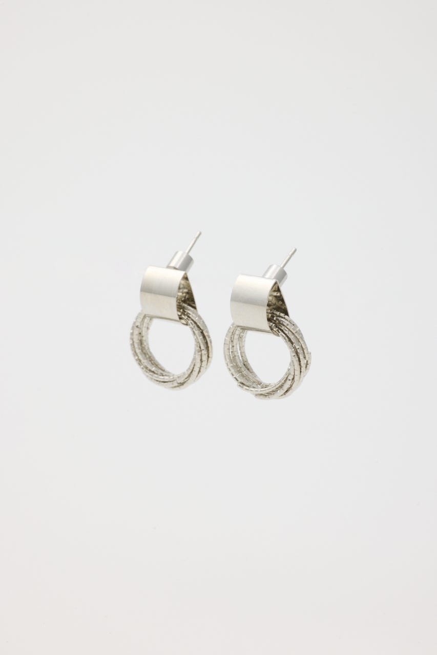 ファインループサークルピアス SLV FREE