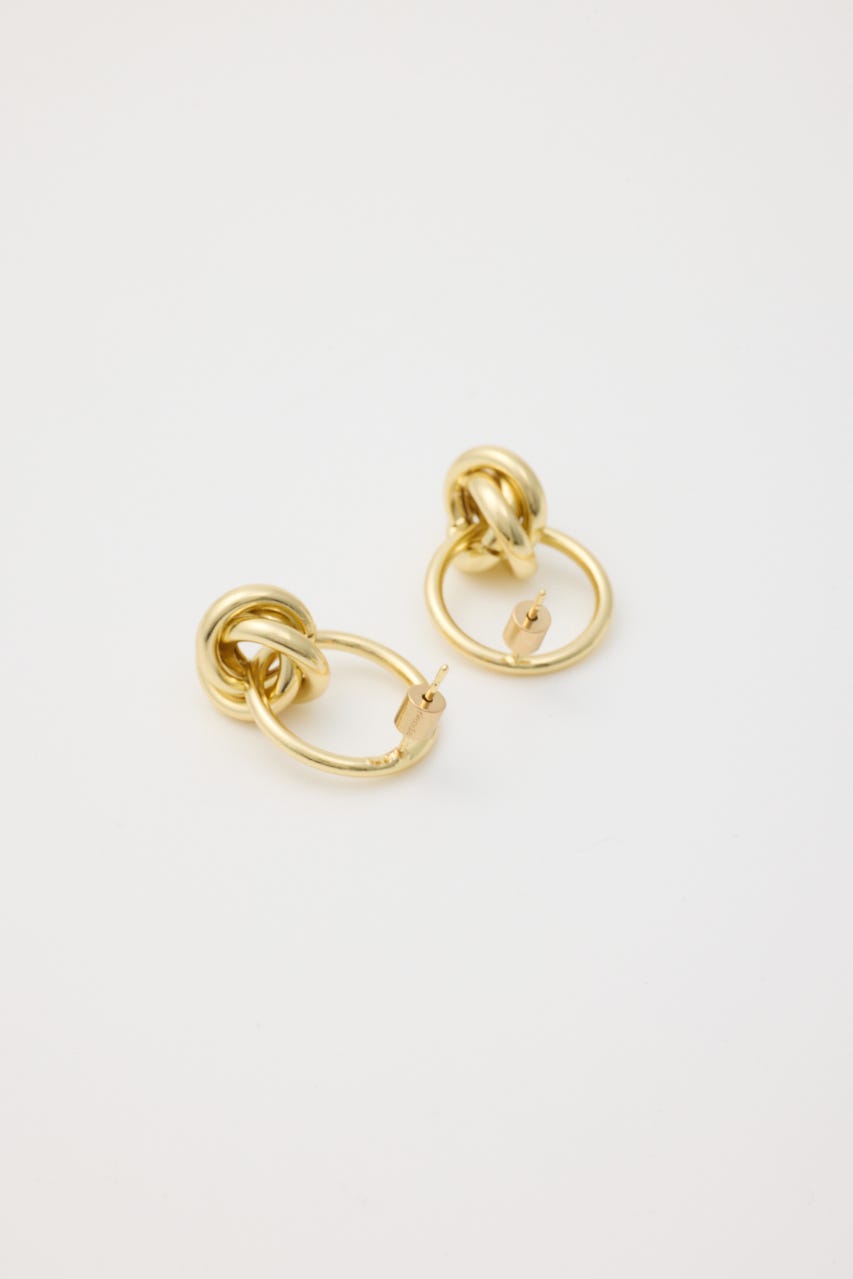 メタルループピアス GLD FREE