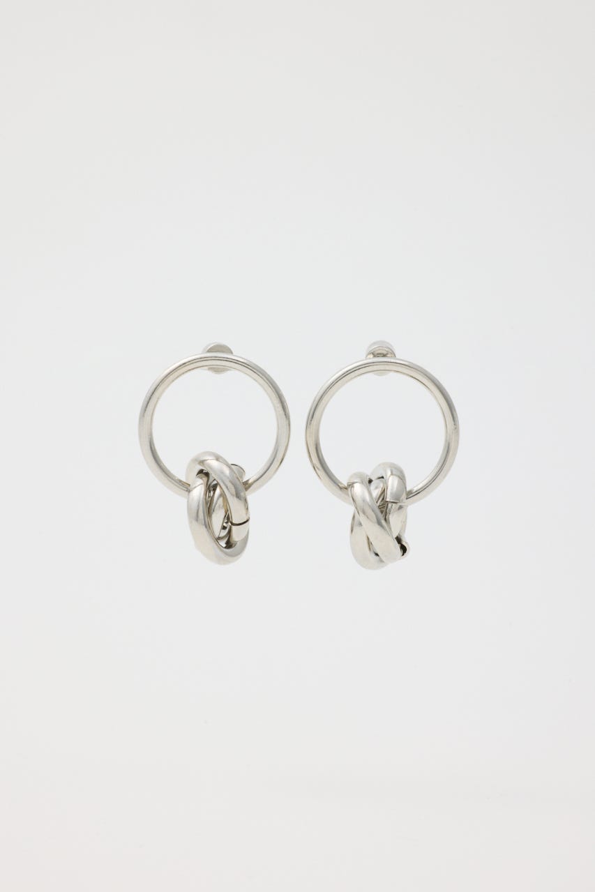 メタルループピアス SLV FREE