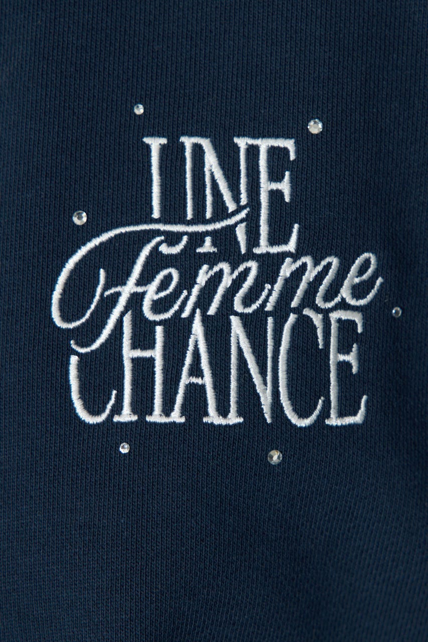 バルーンシャツセットスウェットワンピース M/NVY FREE