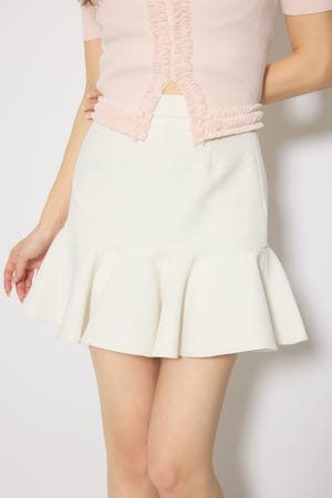 サーキュラーフレアジャストウエストスカート