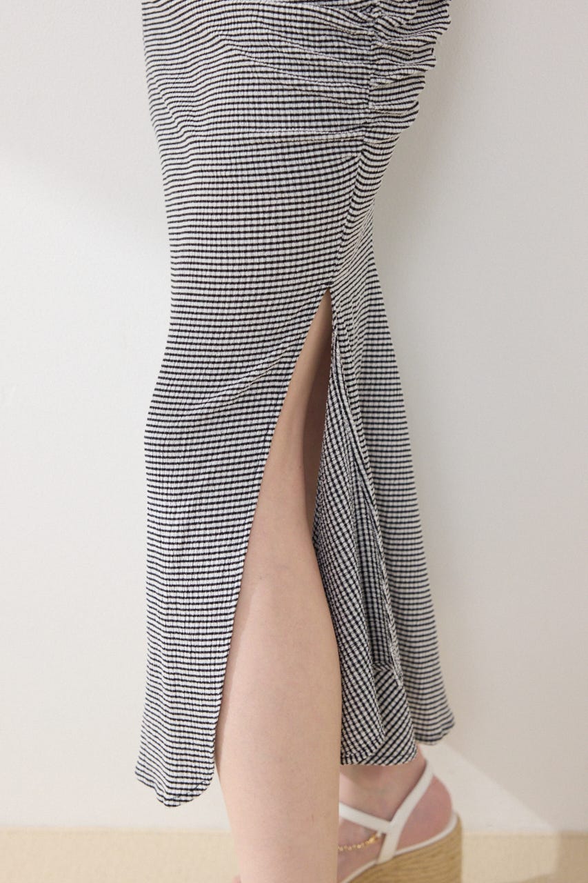 ギャザーマーメイドジャストウエストスカート Multi_1 S