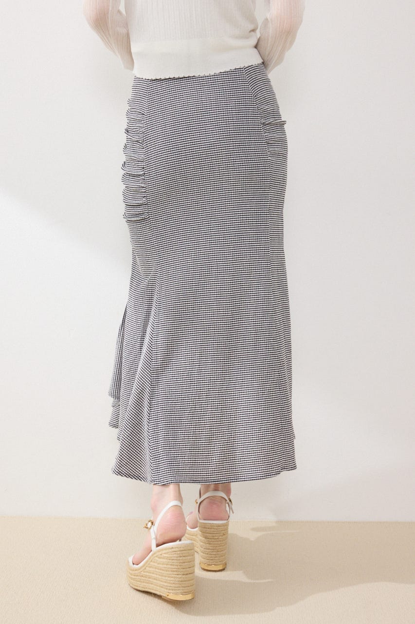 ギャザーマーメイドジャストウエストスカート Multi_1 S