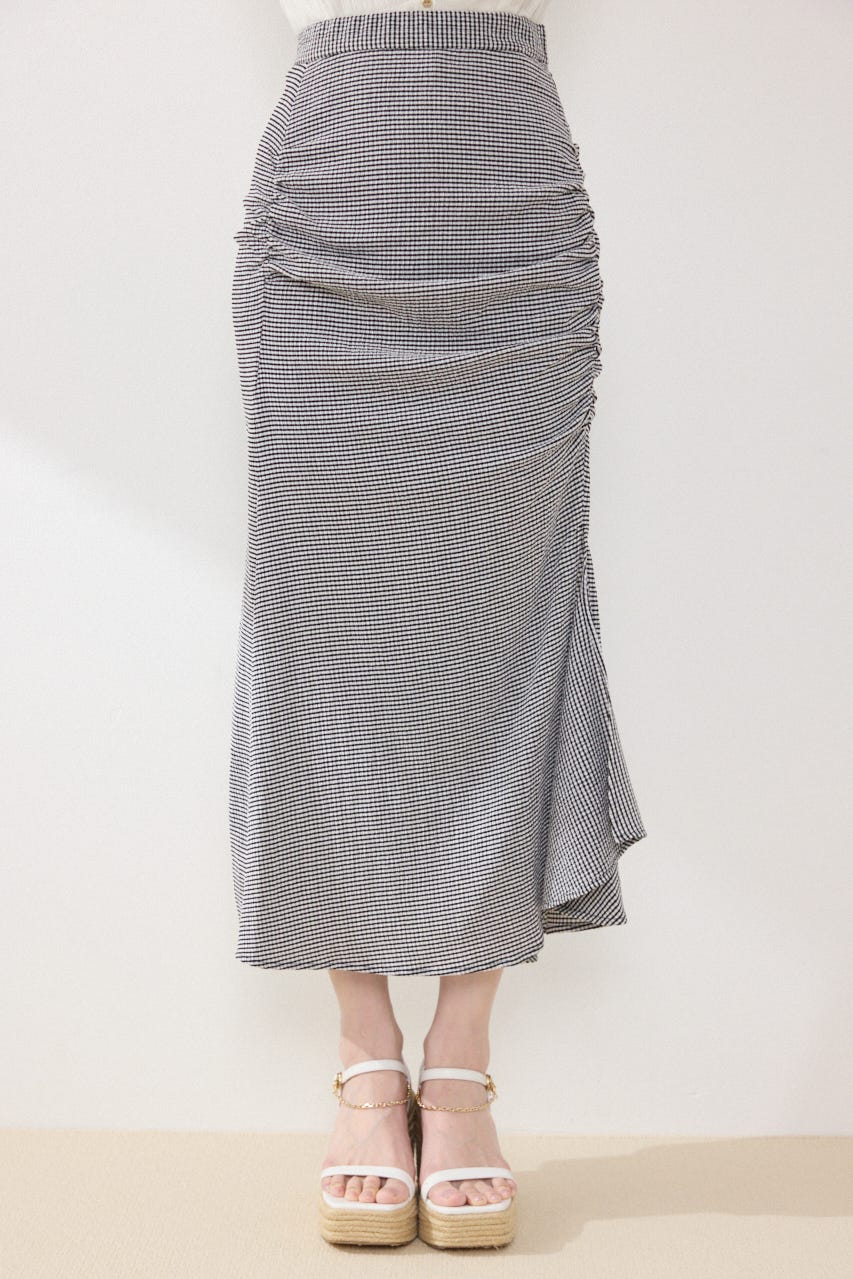 ギャザーマーメイドジャストウエストスカート Multi_1 S