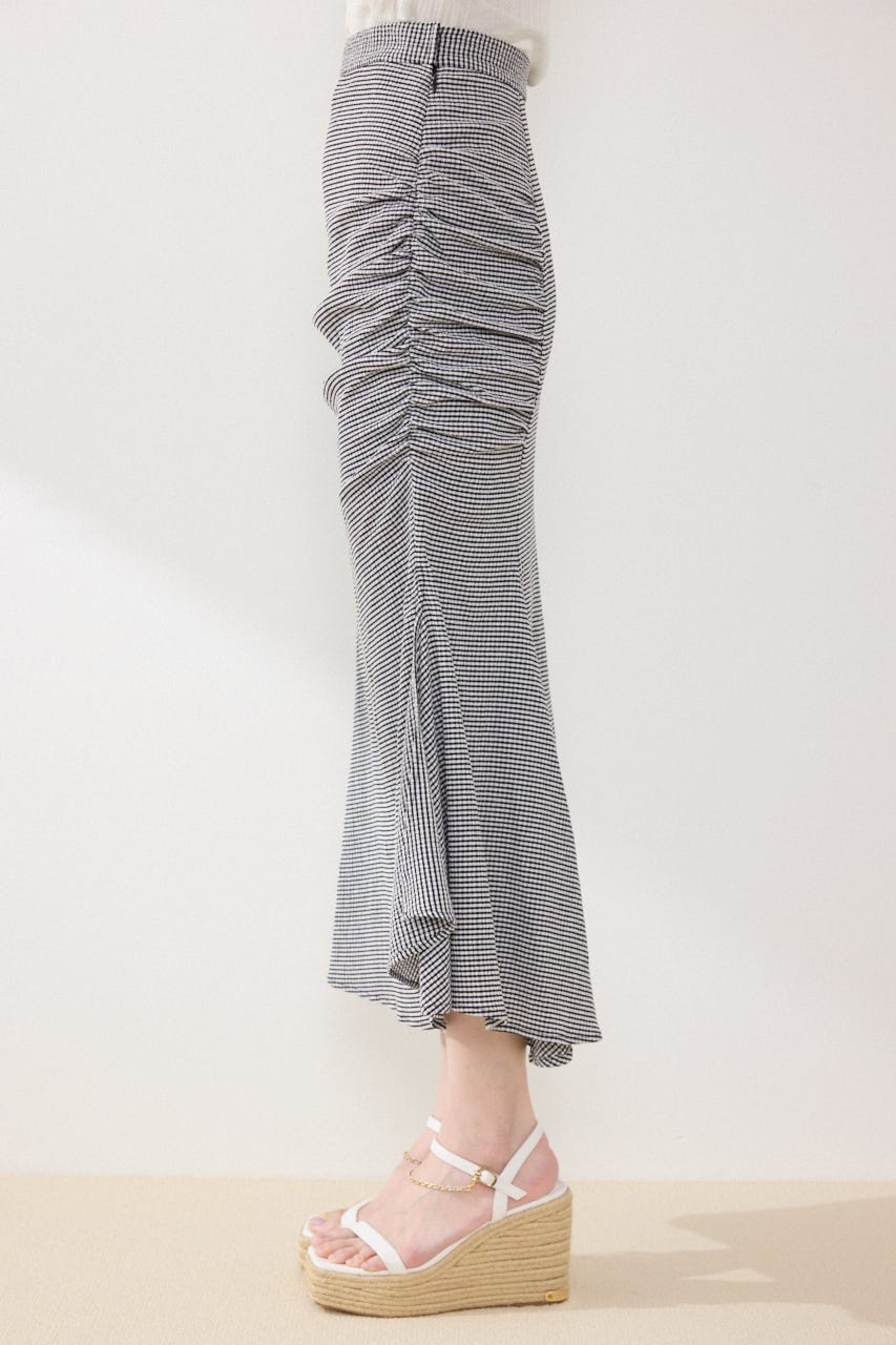 ギャザーマーメイドジャストウエストスカート Multi_1 S