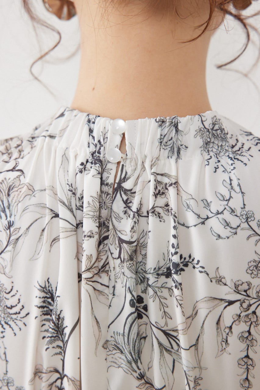 【女神ワンピース】ホルターネックギャザーミニフレアワンピース Multi_1 S