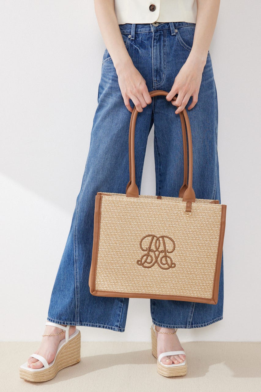 RRロゴサマートートバッグ BEG FREE