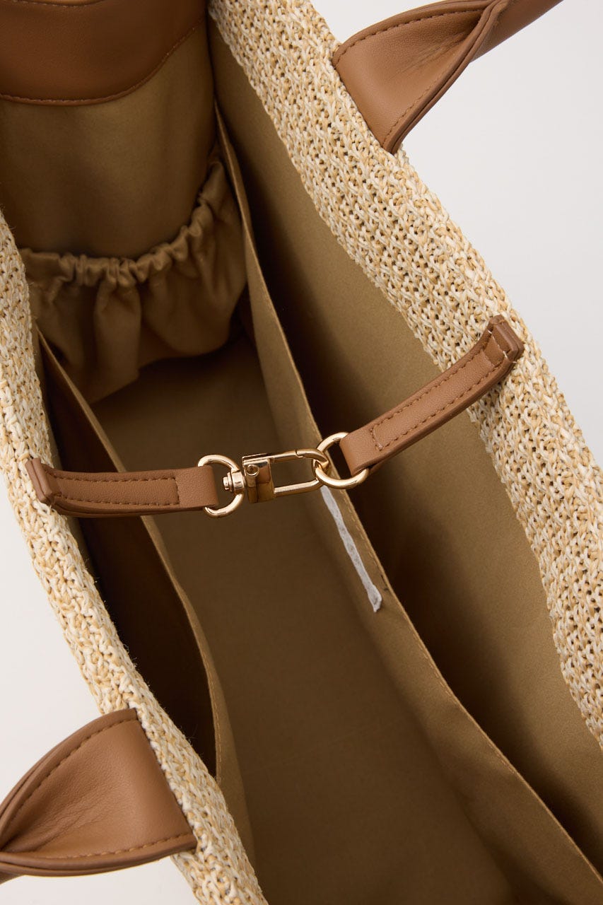 RRロゴサマートートバッグ BEG FREE