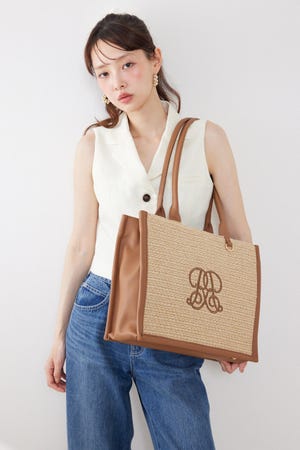 RRロゴサマートートバッグ