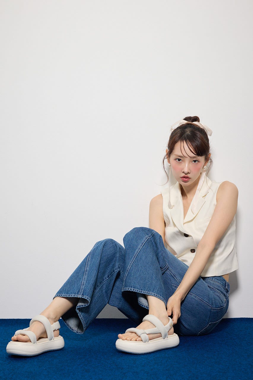【PUMA】マユサマーサンダル WHT 24.0cm