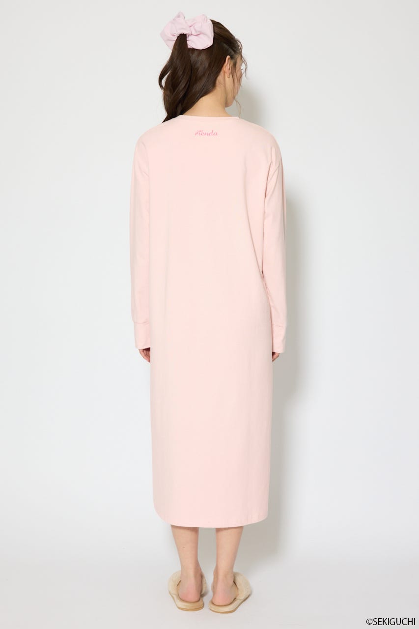 ベビチッチ｜riendaルームウェアワンピース PNK FREE