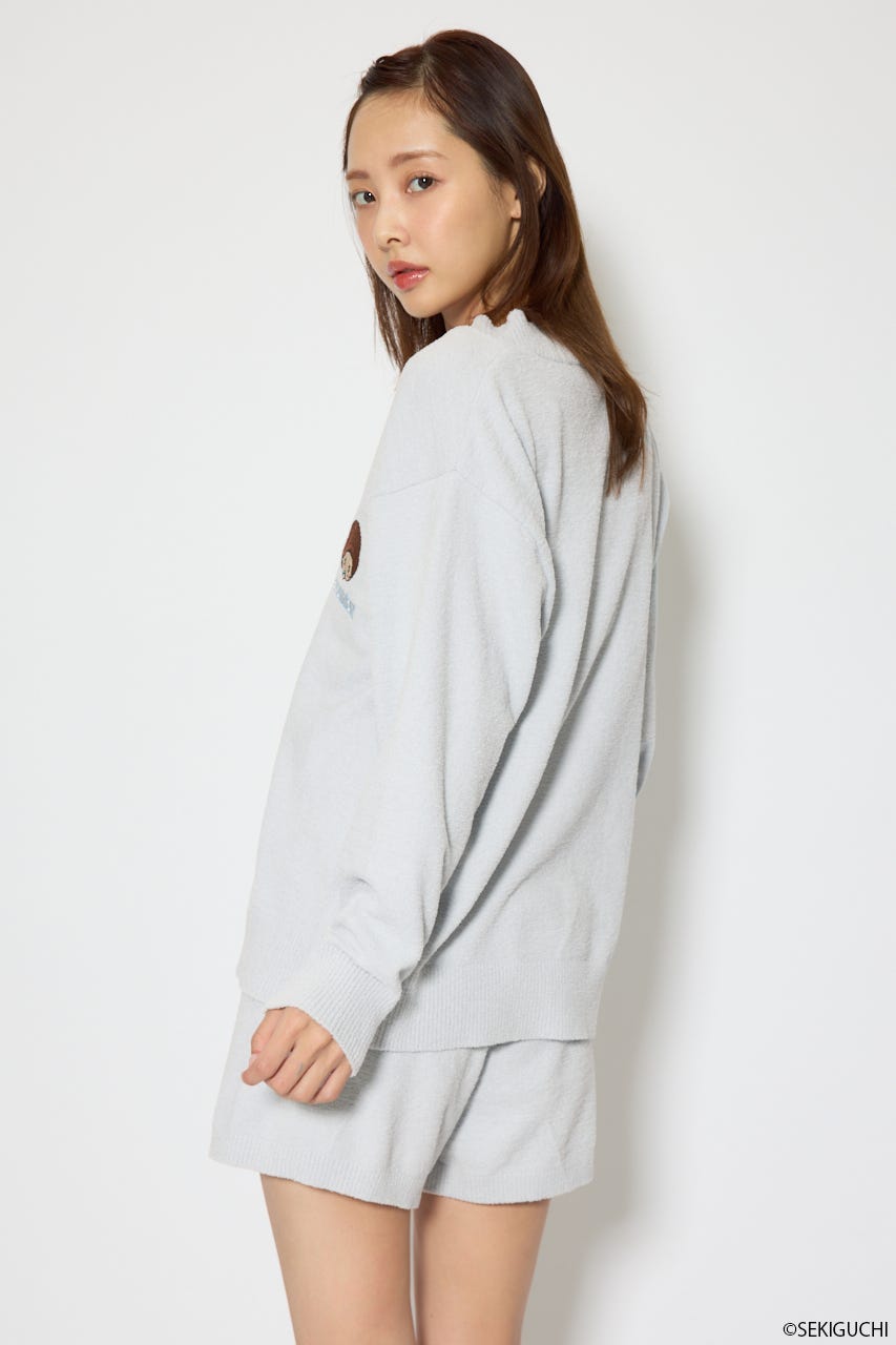 ベビチッチ｜riendaルームウェアセット L/BLU FREE