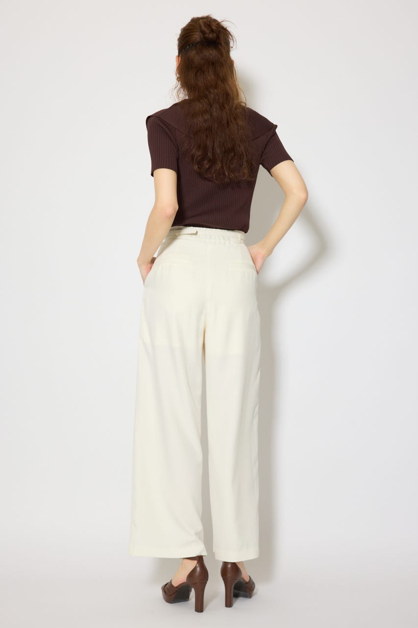 BIGカラーニットトップス BRN FREE