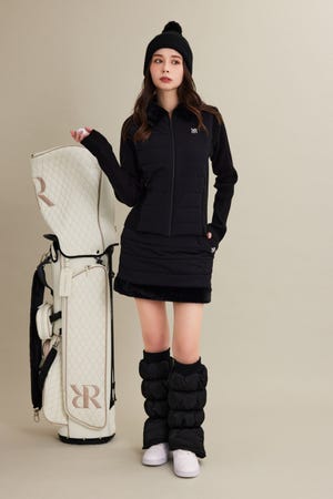 【WEB限定】【RIENDA GOLF】【RND×RFLG】Fファーキルティングタイトスカート