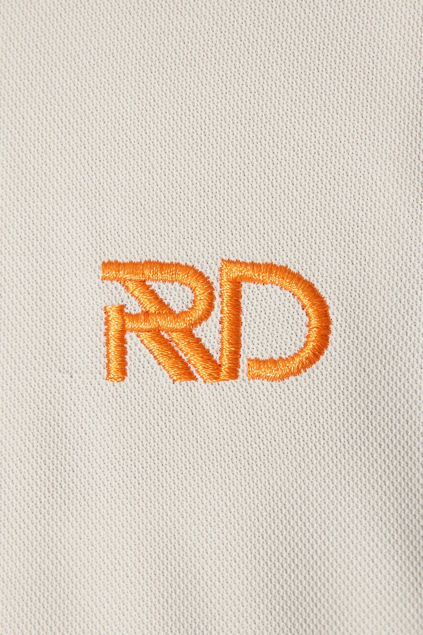 【一部店舗・WEB限定】【RIENDA GOLF】RDバイカラールーズポロシャツ BEG S