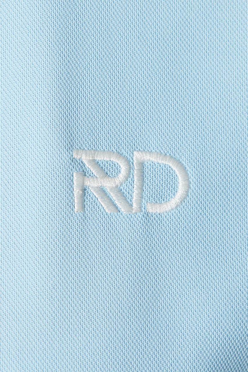 【一部店舗・WEB限定】【RIENDA GOLF】RDバイカラールーズポロシャツ L/BLU M