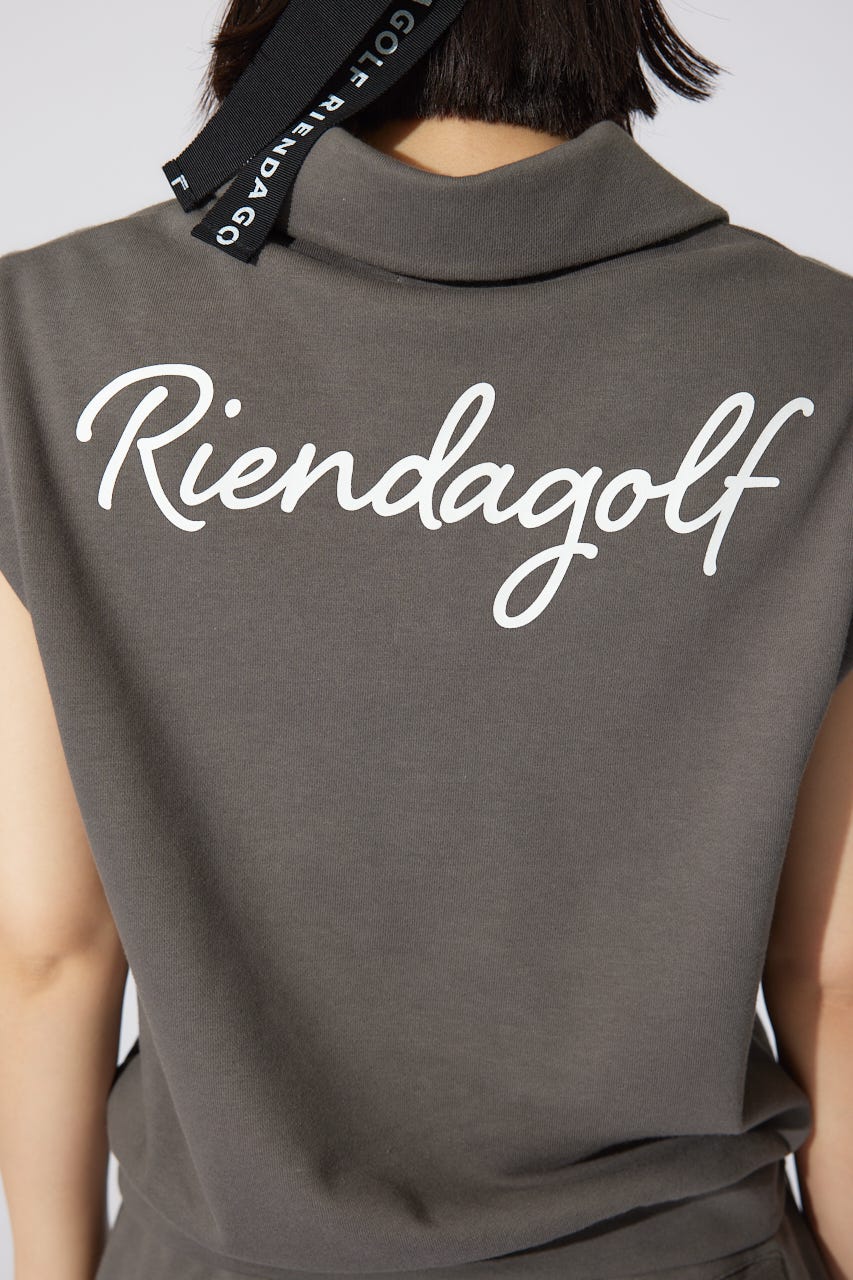 【一部店舗・WEB限定】【RIENDA GOLF】ノースリスウェットトップス D/GRY S