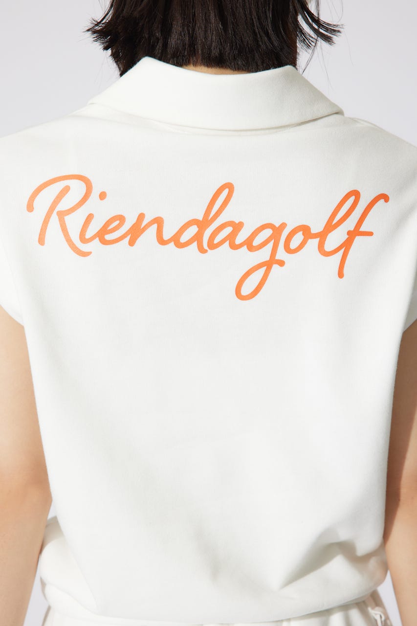 【一部店舗・WEB限定】【RIENDA GOLF】ノースリスウェットトップス WHT M