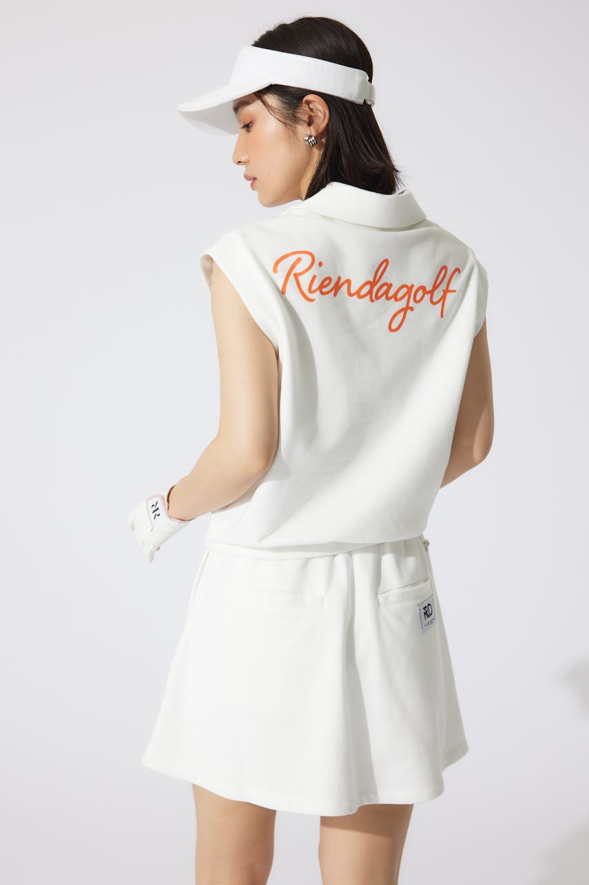 【一部店舗・WEB限定】【RIENDA GOLF】ノースリスウェットトップス WHT M