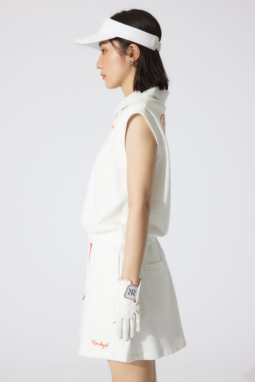 【一部店舗・WEB限定】【RIENDA GOLF】ノースリスウェットトップス WHT M
