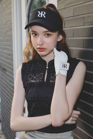 【一部店舗・WEB限定】【RIENDA GOLF】カットレーストップス