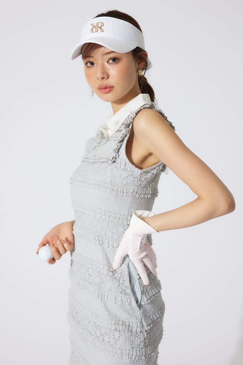 RIENDA GOLF】カットレースワンピース 夏服（ワンピース